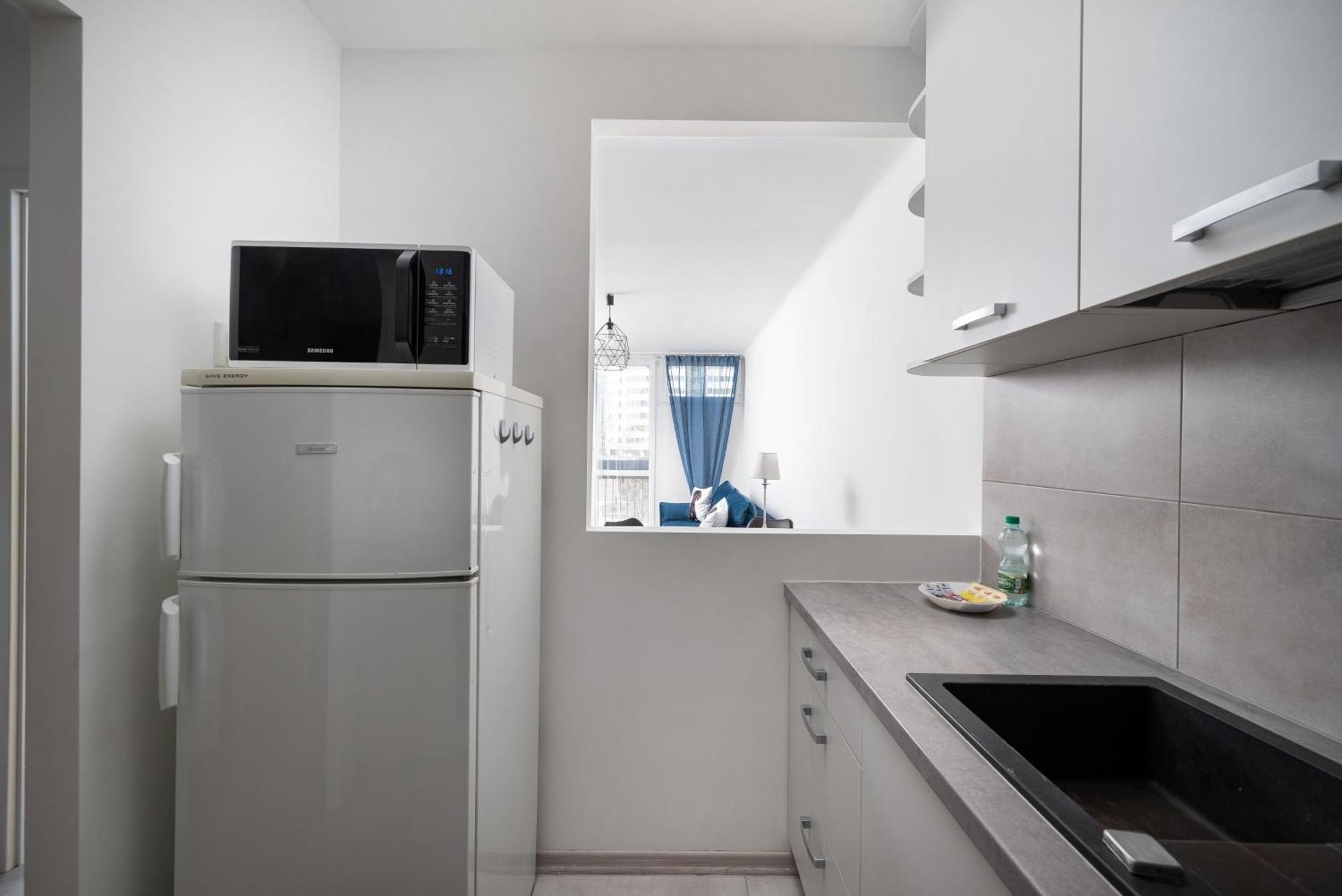 Grzybowska Blue City Centre Apartment Warsaw Ngoại thất bức ảnh