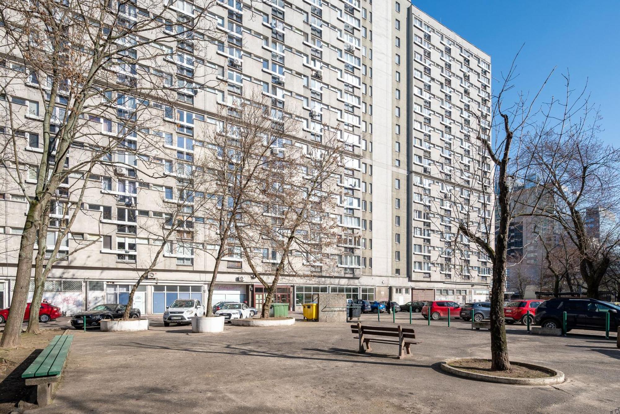 Grzybowska Blue City Centre Apartment Warsaw Ngoại thất bức ảnh